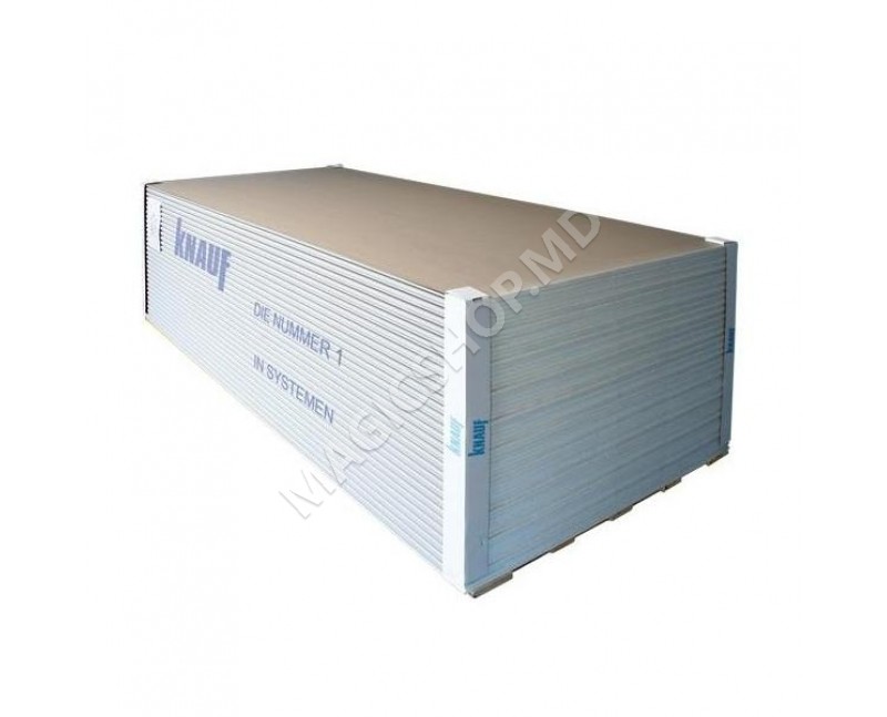 Гипсокартон KNAUF 1,2x2,5m x 12,5mm (60)